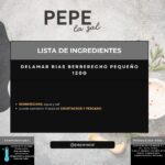37221 DELAMAR RIAS BERBERECHO PEQUEÑO 120 GR