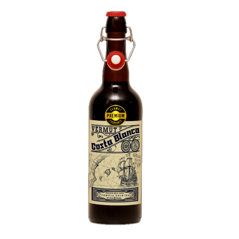 37254 COSTA BLANCA VERMUT BARRICA 75CL