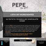 37293 EL CATETO TRIANGULOS CHOCOLATE 350GR