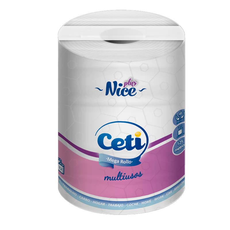1625 CETI PAPEL COCINA MULTIUSOS MEGA ROLLO 125MT