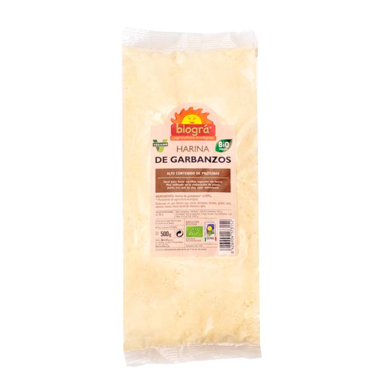 17452 BIOGRA BIOGRA CHICKPEA FLOUR 500GR