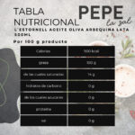 299181 L´ESTORNELL ACEITE OLIVA ARBEQUINA LATA 500ML