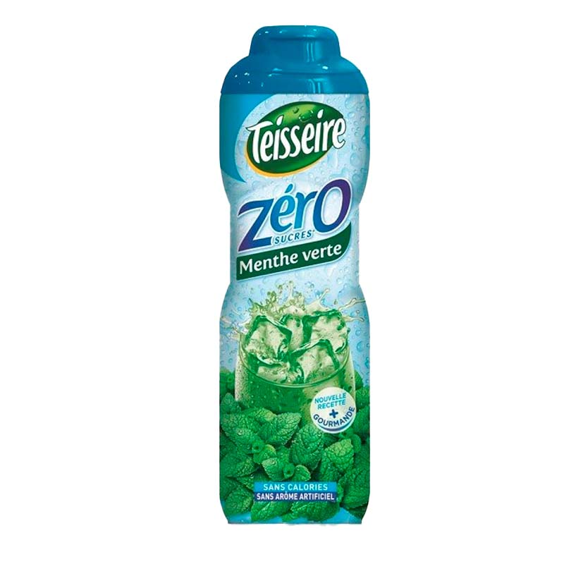 36779 TEISSEIRE SIROP GREEN MINT ZERO 600CL