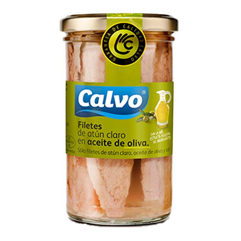 37245 CALVO TONIJNFILET OLIJFOLIE 180GR