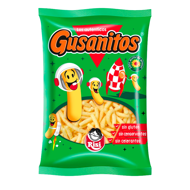 37300 RISI GUSANITOS 85GR