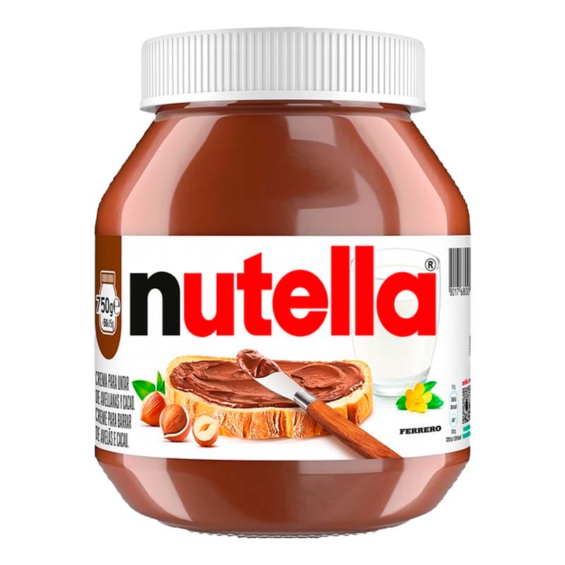 16760 NUTELLA HAZELNUT CREAM 750 GR