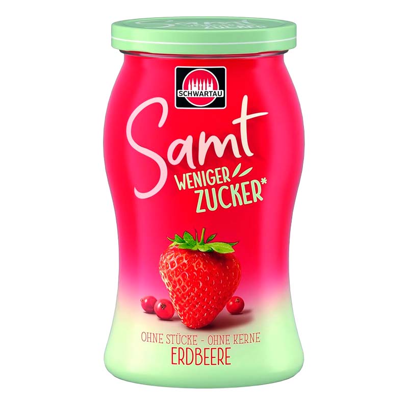 37410 SCHWARTAU SAMT ERDBEERE WENIGER ZUCKER 255GR