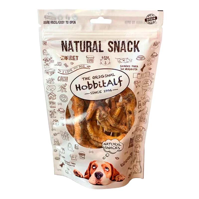 100774 HOBBIT CHICKEN FEET 100% NAT.250GR