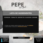 37506 FERRER TOMATE SOFRITO CASERO 350GR