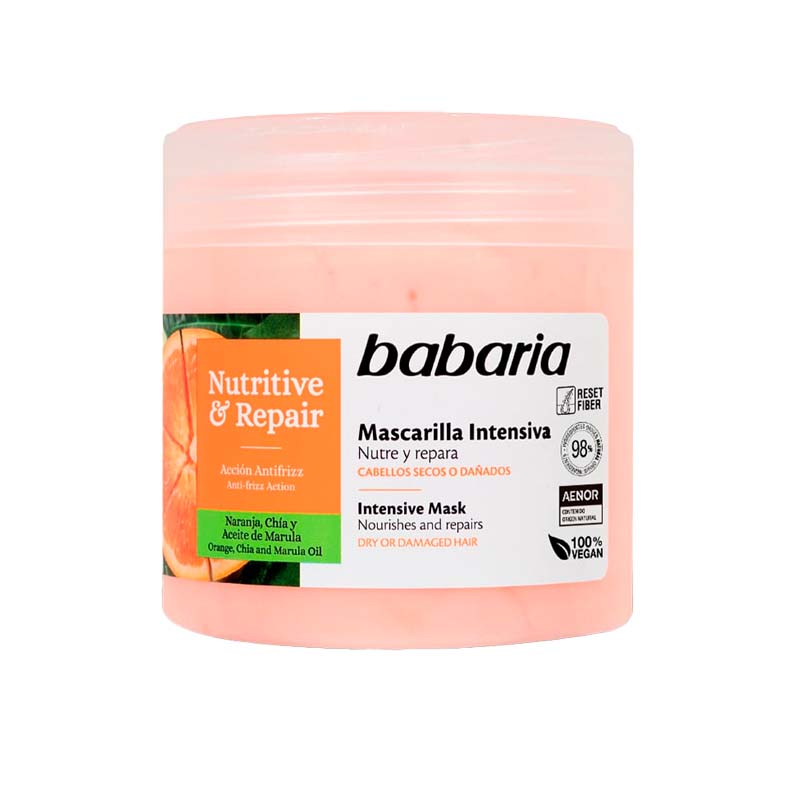 37743 BABARIA HAARMASKER VOEDT EN HERSTELT 400ML