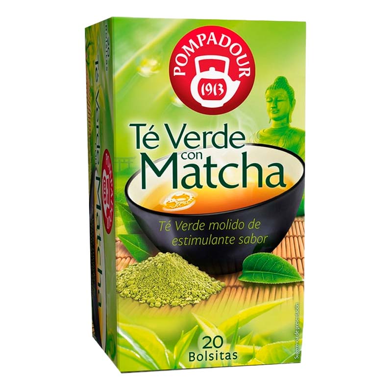 18523 POMPADOUR GRÜNER TEE MIT MATCHA 20UD