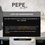 37738 VALOR CHOCOLATE LECHE MACADAMIA Y SAL 200 GR
