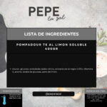 68184 POMPADOUR TE AL LIMON SOLUBLE 400GR