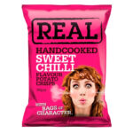 18071 REAL CRISPS PAPAS CHILI DULCE 150 GR