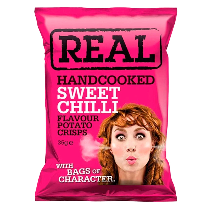 18071 ECHTE CHIPS KARTOFFELN SÜSSER CHILI 150 GR