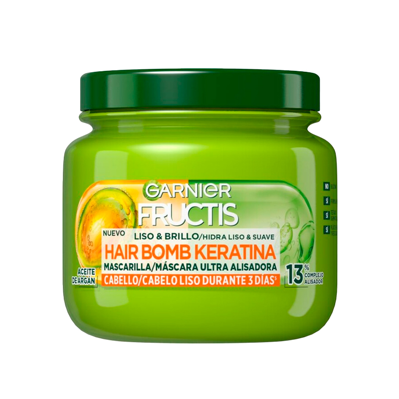 23532 GARNIER FRUCTIS MASCARILLA HIDRA LISO 320ML