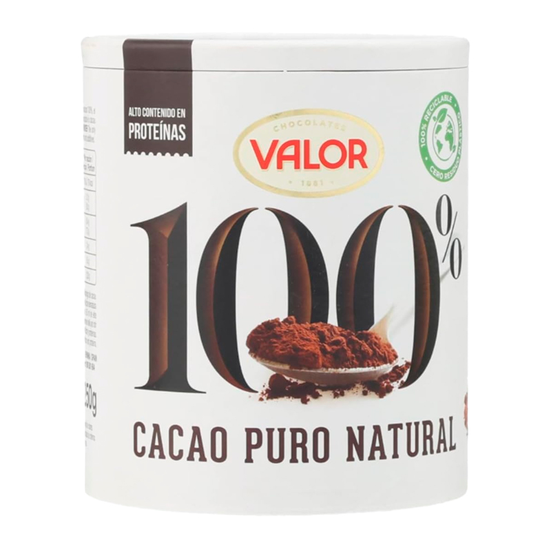27121 VALOR LÖSLICHER SCHWARZER KAKAO 100 250GR