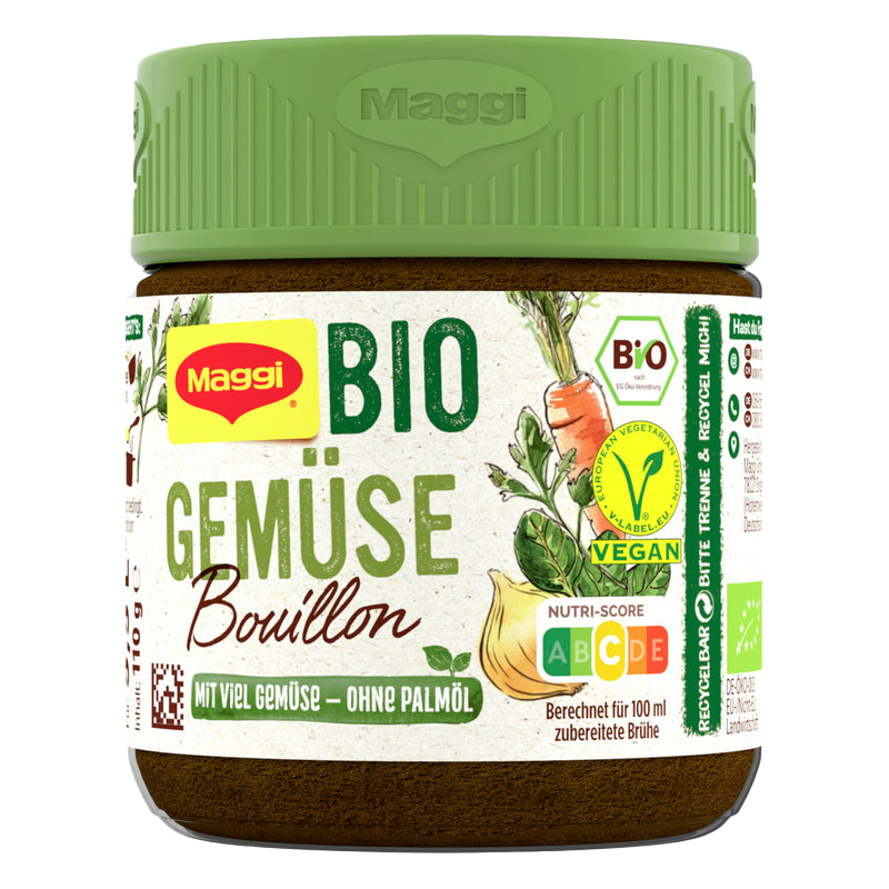 34341 MAGGI GEMUSE BOUILLON BIO 110GR