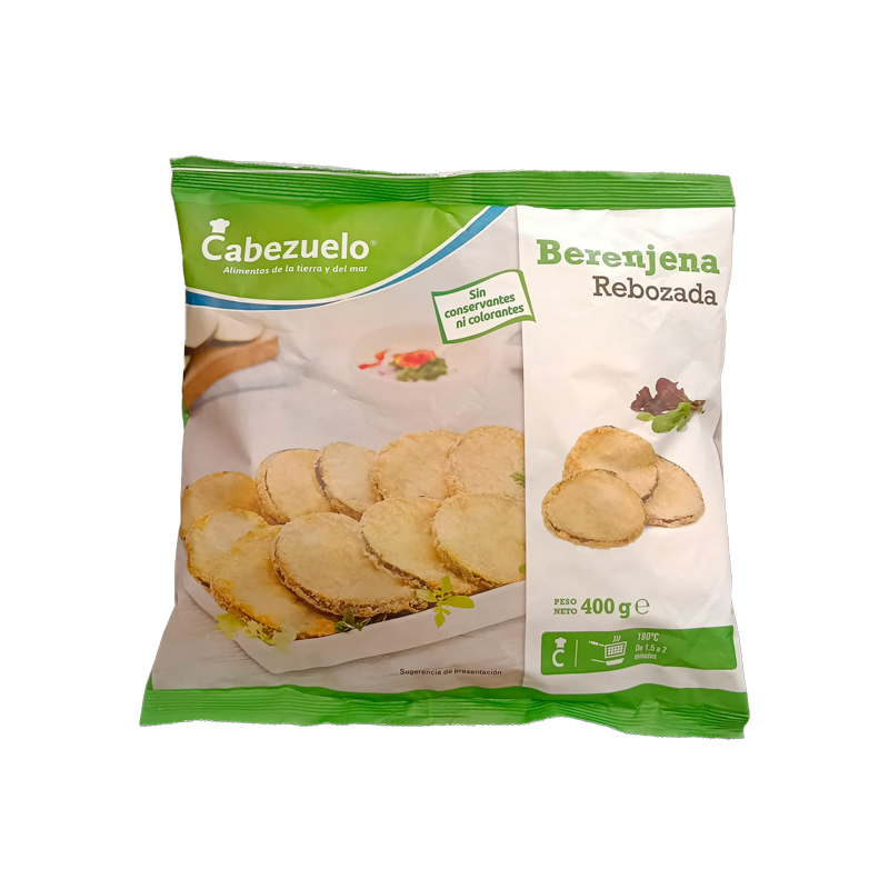 37941 BERENJENA RODAJA REBOZADA 400 GR