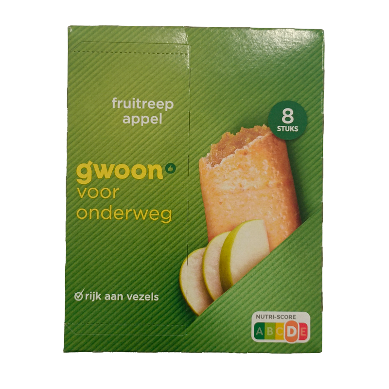 38030 GWOON FRUITREEP APPEL 8 STUKS 264GR