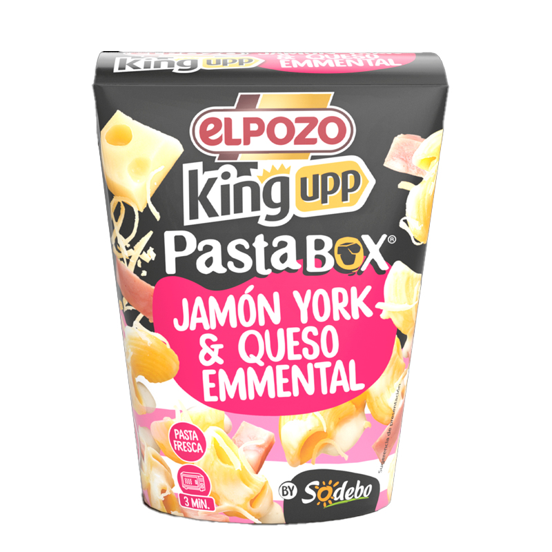38098 EL POZO PASTA BOX SCHINKEN UND EMMENTALER SCHINKEN 280GR