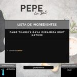 67594 PAGO THARSYS CAVA CERAMICA BRUT NATURE
