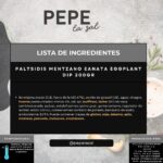 37830 PALTSIDIS MENTZANO EANATA EGGPLANT DIP 200GR