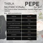 37832 PALTSIDIS BABA GHANOUSH TAXINI EGGPLANT 200GR
