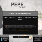 38293 FINCA LA ROSALA ANACARDO LIMA LIMON 80GR