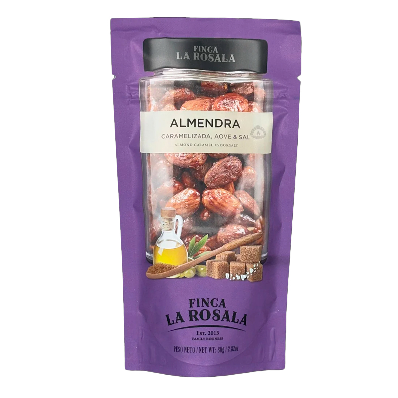 38295 FINCA LA ROSALA KARAMELLISIERTE MANDELN 80GR