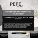 38301 ASEVI DETERGENTE BANDS ACTIVE FRESH 30 DOSIS