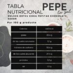 38309 DULCES ORTEU COCA PEPITAS CHOCOLATE 500GR
