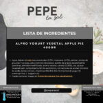 38353 ALPRO YOGURT VEGETAL APPLE PIE 400GR