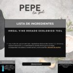 38394 IRREAL VINO ROSADO ECOLOGICO 75CL