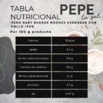 38422 HERO BABY BUENAS NOCHES VERDURAS CON POLLO 190G