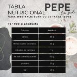 38423 CASA WESTFALIA SURTIDO DE TAPAS 120GR