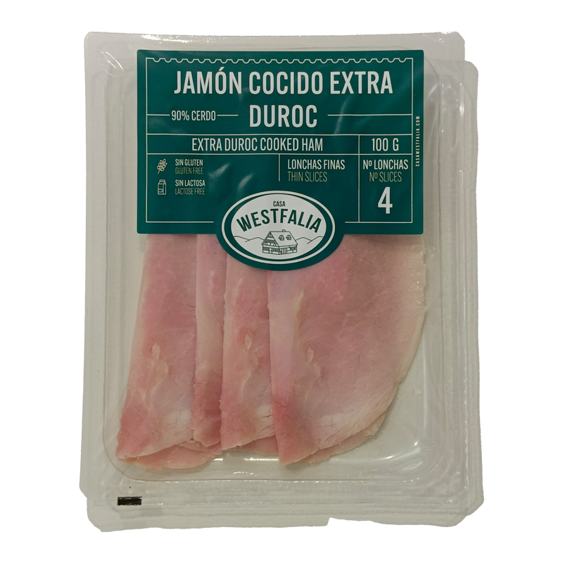 38426 CASA WESTFALIA JAMBON CUIT EXTRA DUROC 100GR