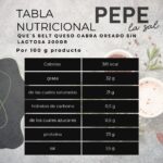 38435 QUE´S BELT QUESO CABRA OREADO SIN LACTOSA 200GR