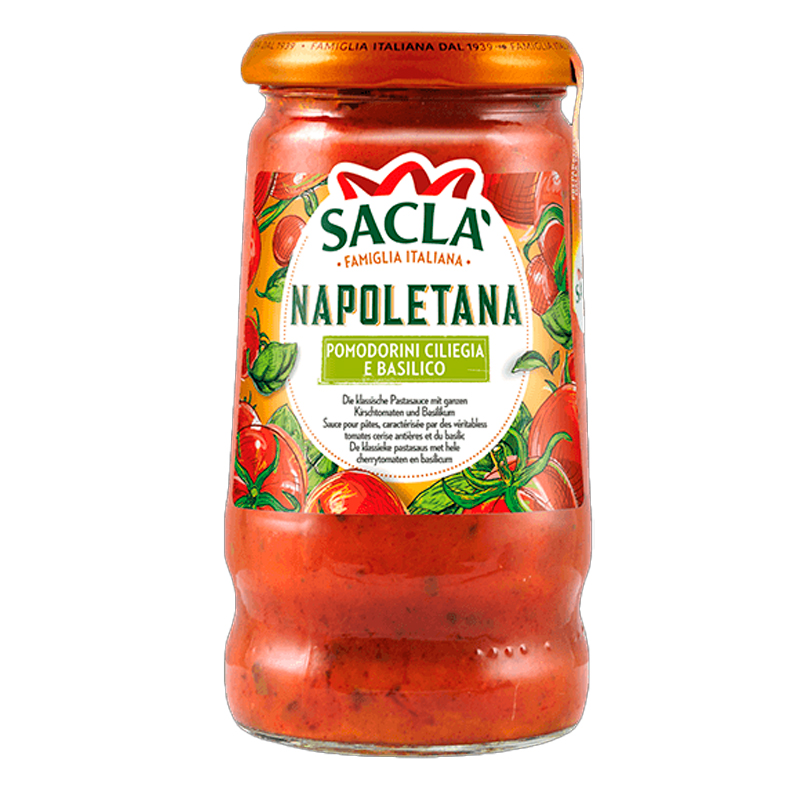 34383 SACLA NAPOLETANA SAUCE 420GR
