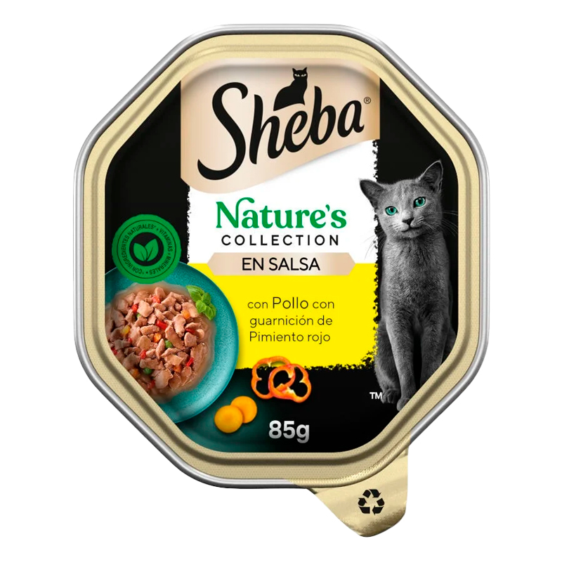 38008 SHEBA NATURE'S MOIST CHICKEN TERRINE 85GR