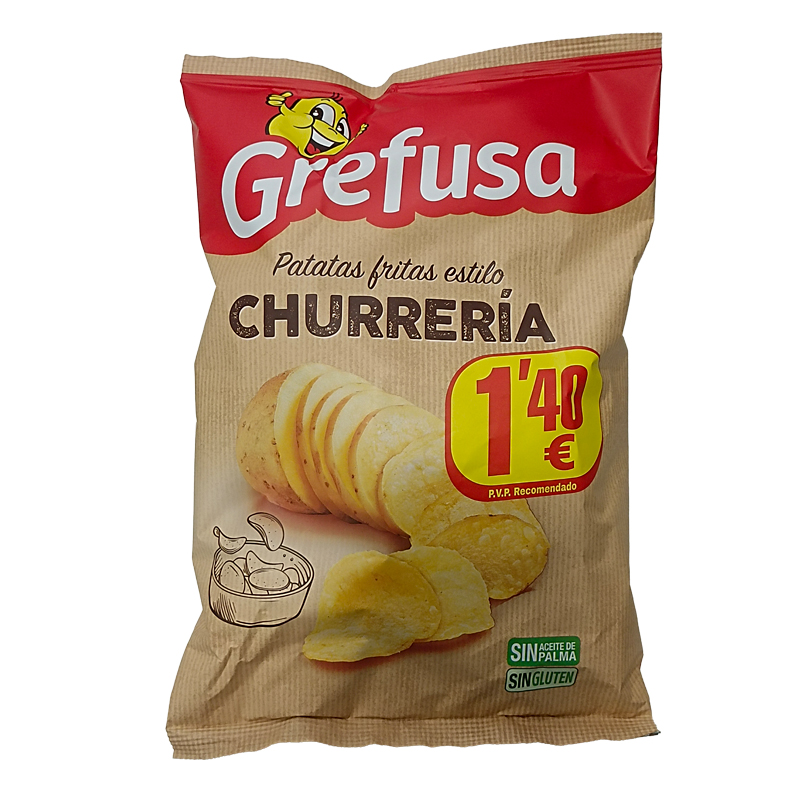 38639 GREFUSA CHURRERIA STIJL AARDAPPELEN 110GR