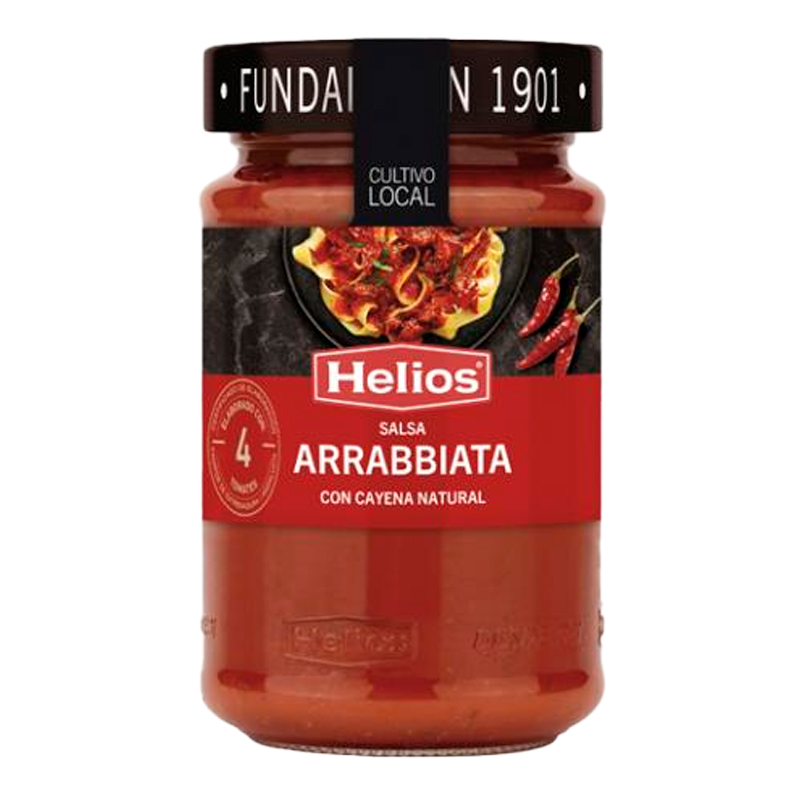38782 HELIOS SALSA ARRABIATA 380GR