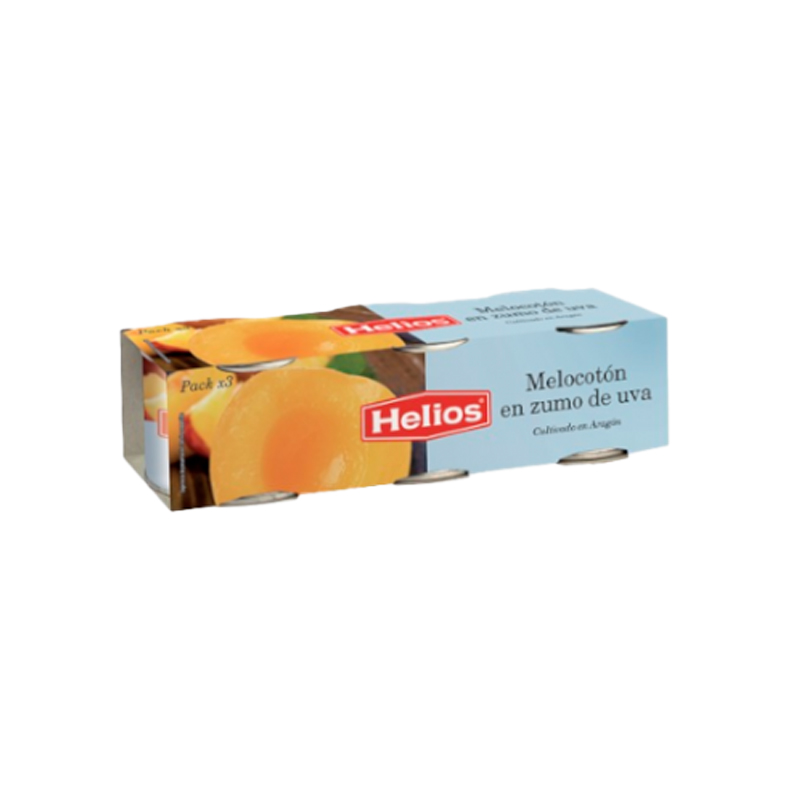 38784 HELIOS PERZIK IN DRUIVENSAP TRIPACK 600GR
