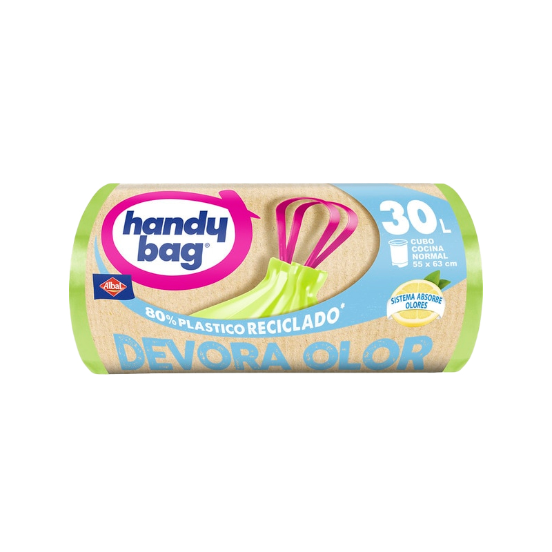 38804 HANDY BAG B.BASURA DEVORA OLOR 30L X12 UND
