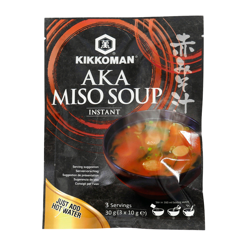 113124 KIKKOMAN SOPA MISO INS. ROJA 30GR