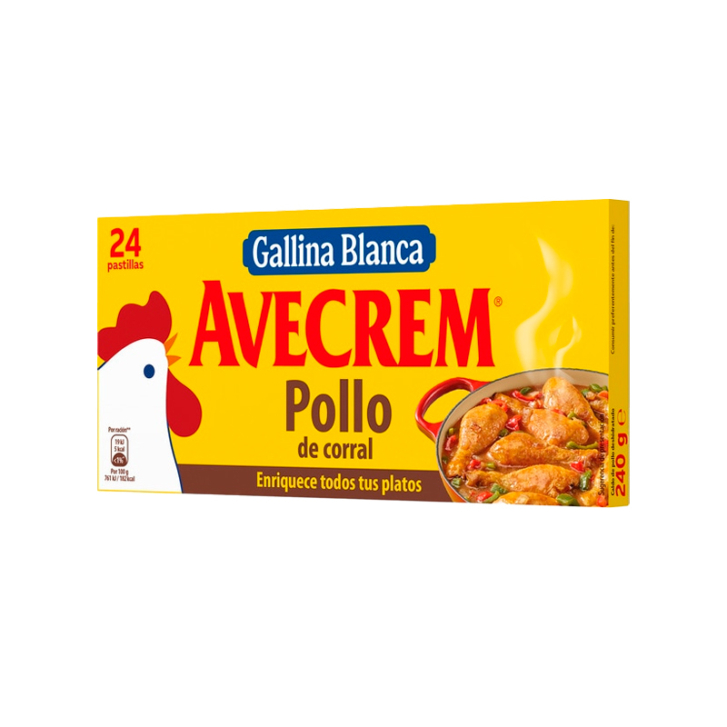 299198 AVECREM CALDO DE POLLO 24PAST
