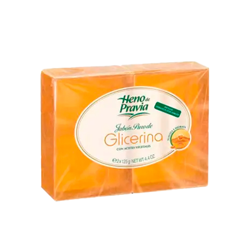 38956 HENO DE PRAVIA JABON MANO GLICERINA 2X125GR