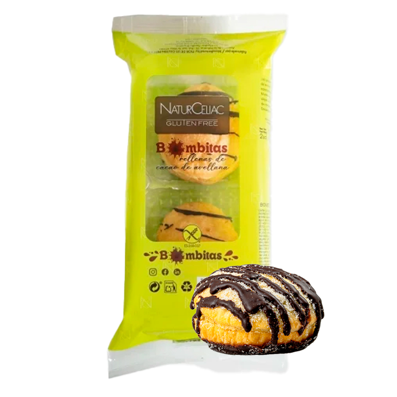 38968 NATURCELIAC NATURCELIAC SGLUTEN BONBONS FOURRÉS À LA CRÈME 100GR