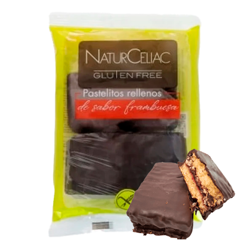 38969 NATURCELIAC PASTEL. FOURRAGE AUX FRAMBOISES SGLUTEN 120G