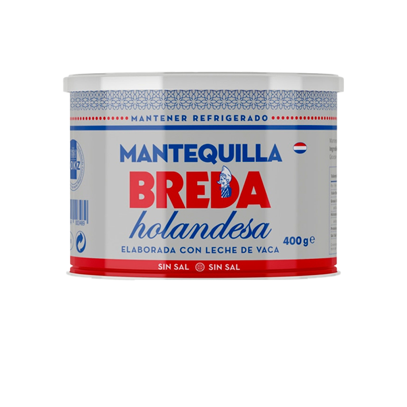38980 BREDA MANTEQUILLA HOLANDESA SIN SAL 400GR